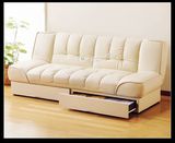 日式多功能沙发床小户型折叠沙发宜家风格带抽屉收纳北欧住宅家具