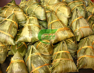 满168免邮端午节粽子广西宜州特产三姐香棕 板粟绿豆肉粽160g