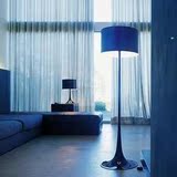 意大利原装进口 Flos Spun 卧室客厅书房欧式简约蓝色亮面落地灯