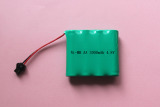 包邮玩具遥控车电池镍氢充电电池组3.6 4.8V6V7.2V9.6V12V3000mah