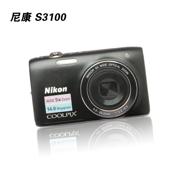 库存机 1400万像素 高清 nikon/尼康 coolpix s3100 二手数码相机