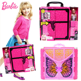 新款Barbie芭比娃娃蝴蝶仙子甜甜屋Y6855/芭比梦幻衣橱x4833