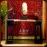 中国风家具 中式复古装饰玄关台供桌 新古典展示架 展柜木制