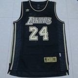 湖人队 24号 科比 KOBE 黑金 城市特别版 球衣 篮球服