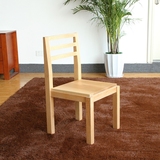 红橡木家具纯实木餐椅/原木餐椅 高档餐椅 可选软包坐垫/实木坐板