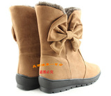 超低价!!冬天雪地靴 中筒(统)靴 冬季保暖高筒棉靴 保暖女靴