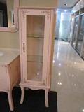 韩式立柜落地侧柜浴室边柜收纳柜橡木柜实木欧式仿古柜书柜储物柜