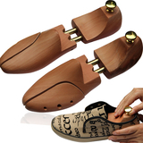 高级荷木 鞋撑子 鞋栓 鞋楦 扩鞋器 可调 节实木 鞋撑 防变型一双