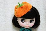 qi's-Blythe-小布-娃衣-娃娃-柿子帽
