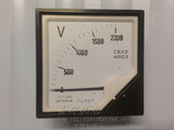 指针式直流电压表表头42C3 0-2000V外形120*120开孔尺寸116*116mm