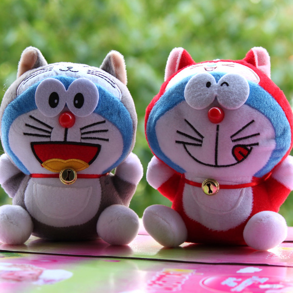变身龙猫 哆唻a梦哆啦a梦机器猫小叮当公仔毛绒玩具生日礼物批发