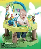 韩国代购Evenflo婴儿多功能游戏台音乐桌益智玩具组合跳跳椅0-2岁