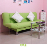 特价小户型新款布艺折叠沙发双人宜家客厅三人简易沙发单人沙发床