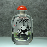 中国特色礼品 熊猫内画鼻烟壶 送外国人老外创意出国小礼品物摆件