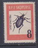 E1694阿尔巴尼亚1963昆虫1枚新$60401