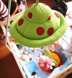 韩国新生儿婴儿床铃音乐盒毛绒旋转床上挂件宝宝玩具转转乐0-1岁
