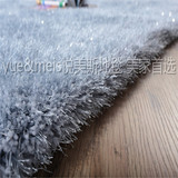 浅银灰色客厅茶几垫 卧室满铺地毯 可定制各种颜色尺寸 柔软舒适