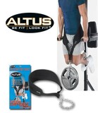 美国altus爱特斯 负重腰带 带铁链 引体向上单双杠铃片健身训练