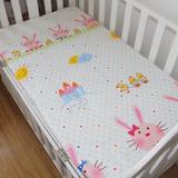优伴正品 幸福小兔新生儿纯棉床单婴儿床上用品宝宝床单全棉单子