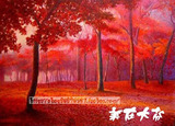 【美在大芬】手绘油画 简约无框画 装饰画客厅 特色风景 红树林