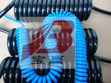 弹簧线/螺旋线/弹簧线缆/电源线/螺旋电线/4*1.5弹簧长度1米