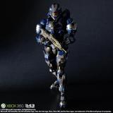 现货正版光环 光晕 PLAYARTS HALO4 蓝色斯巴达 士官长