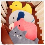 猫咪/大象/小猪居家动物地垫.飘窗坐垫 可爱卡通日式地布地席德国