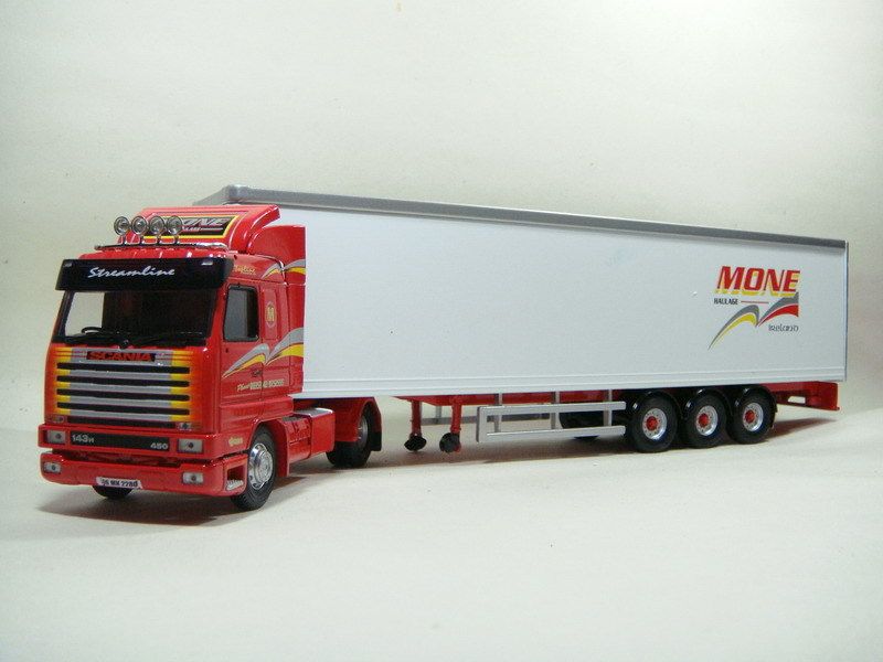 1:50 狗仔corgi scania斯堪尼亚集装箱货柜车模型 原包 看简介拍