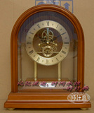创意欧式复古艾迪石英钟  豪华实木座钟 半机械  5002 台钟