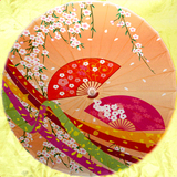日本樱花古风油纸伞工艺伞装饰 用品表演跳舞透明伞遮阳伞灯罩伞