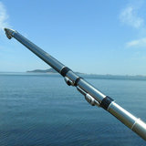 正品特价超轻超硬5.4米6.3米7.2米碳素矶钓竿手海两用竿矶杆渔具