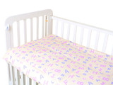 正品蒂乐婴儿用品小熊垫被褥子bb床垫布料全棉婴儿床床品