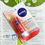 香港进口正品NIVEA/妮维雅唇膏（士多啤梨）草莓润唇膏护唇膏4.8g