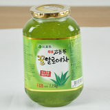 韩国原装进口 比亚乐蜂蜜芦荟茶1150g 蜜炼芦荟茶冲饮果味水果茶