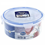 茶花800ML大容量塑料保鲜盒 厨房冰箱微波炉家用饭盒3024