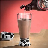 随身携带懒人奶牛自动搅拌杯巧克力牛奶混合杯电动果汁杯咖啡杯