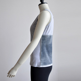 buupnn原创设计 男女士春夏季保暖护腰护背背心 纯棉加绒贴片内衣