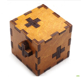 立方体 鲁班锁孔明锁木制玩具益智智力解锁木头大人玩具个性礼物