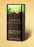 香港专柜代购 比利时高迪瓦Godiva 薄荷黑巧克力豆 正品