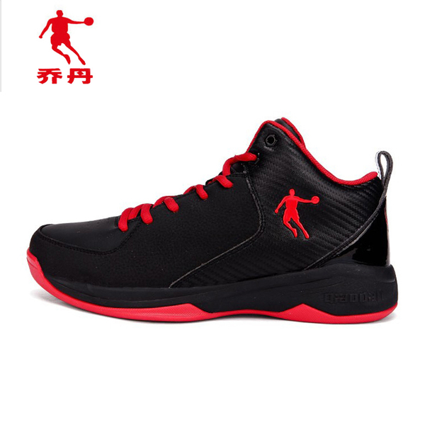 乔丹篮球鞋高帮男鞋超大码运动鞋红黑色46码47码48码乔丹官方正品