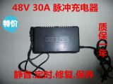 48V 30A充电器 电动车充电器  脉冲充电器 充满自动停充电器 优质