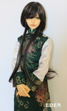 【EDEN】bjd娃衣 1/3 叔叔长款旗袍多种布料可选尺寸可定做