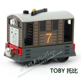 Thomas 托马斯合金磁性小火车 7号托比 Toby 棕色车厢车头