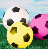 PVC印花足球充气球 特价3-6岁幼儿玩具 热销玩具货源批发 手拍球