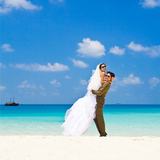 带着婚纱去旅行---马尔代夫5天4晚蜜月旅游婚纱摄影套系