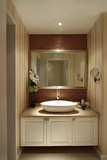欧式美式浴室柜台上盆 橡木卫浴柜洗脸盆柜组合洗漱台橡木落地柜