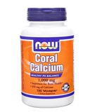 美国直邮 Now Foods Coral Calcium珊瑚钙 100粒 骨骼发育 易吸收