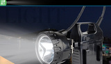新品久量LED高亮分体式头灯 5W强光充电夜钓矿灯钓鱼灯家用应急灯