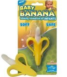 香港代购 美國Baby Banana Brush 香蕉固齒器牙刷(附手柄) 特价