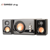 Sansui/山水 GS-6000(32B)音箱音响低音炮电脑台式笔记本2.1木质